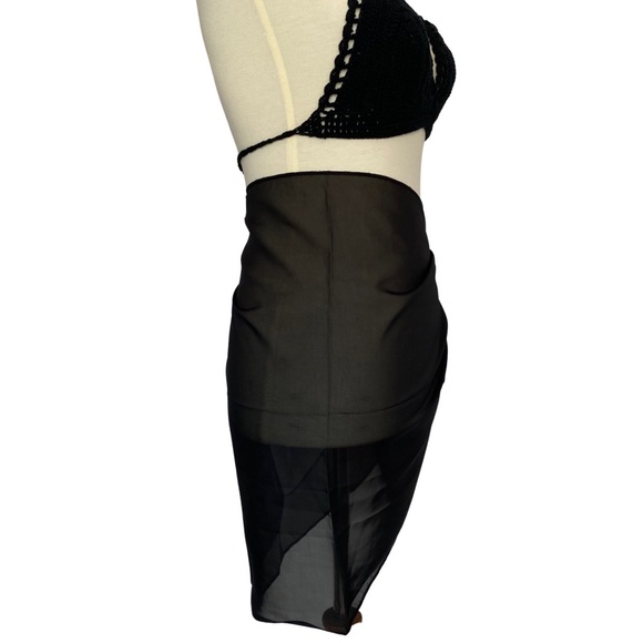 Sexy Black Sarong Wrap Swimsuit Coverup - Picture 9 of 16